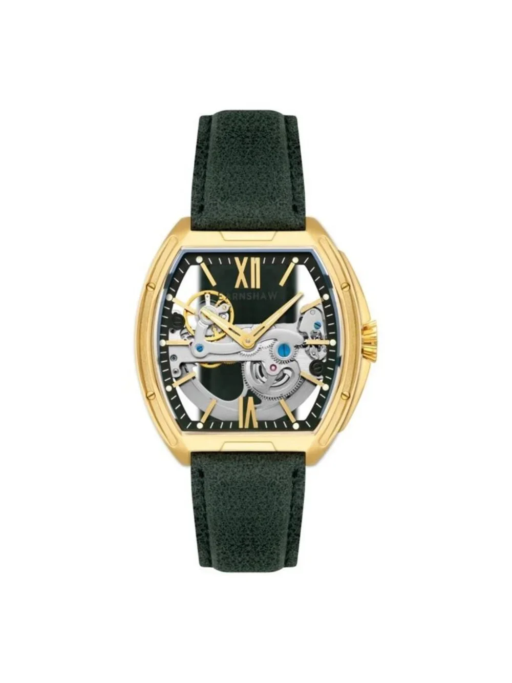 NWT Thomas Earnshaw Knightsbridge Green Dial Men's Watch